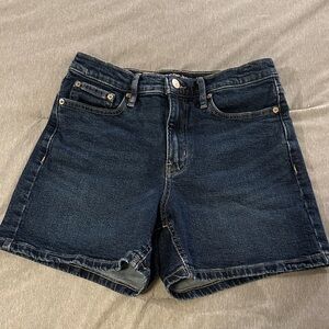 Calvin Klein Dark Blue Jean Shorts